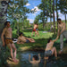 Scena letnia - Frédéric Bazille — widok dzieła