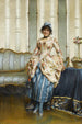 Elegancka służąca - Frédéric Soulacroix — widok dzieła
