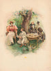 Une garden-party - Fred Achert — widok dzieła