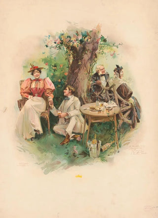 Fred Achert - A garden party.webp