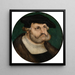 Frédéric le Sage, elektor Saksonii - Lucas Cranach Starszy — oprawiony obraz na ścianie