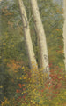 Brzózy jesienią - Frederic Edwin Church — widok dzieła