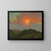 Cieux nuageux - Frederic Edwin Church — oprawiony obraz na ścianie
