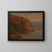 Côte de l'île Grand Manan, Kanada - Frederic Edwin Church — oprawiony obraz na ścianie