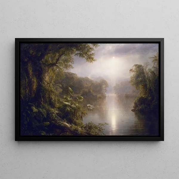 Le Fleuve de Lumière - Frederic Edwin Church — oprawiony obraz na ścianie