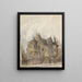 Hôtel de Sens Paris - Frederic Edwin Church — oprawiony obraz na ścianie