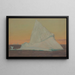 Iceberg i kwiat lodu - Frederic Edwin Church — oprawiony obraz na ścianie