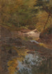 W lasach Nowej Anglii - Frederic Edwin Church — widok dzieła