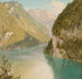 Königssee w Bawarii - Frederic Edwin Church — widok dzieła