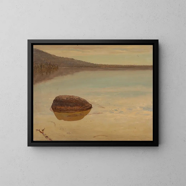 Lac Katahdin - Frederic Edwin Church — oprawiony obraz na ścianie