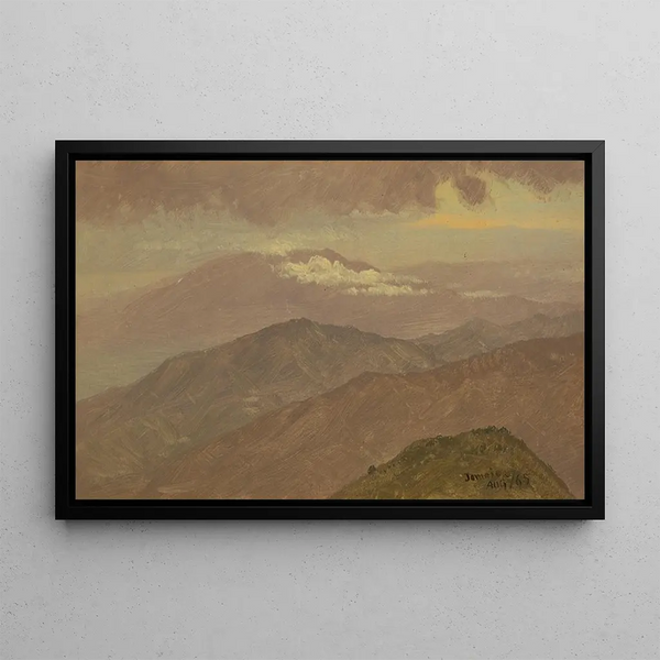 Krajobraz III - Frederic Edwin Church — oprawiony obraz na ścianie