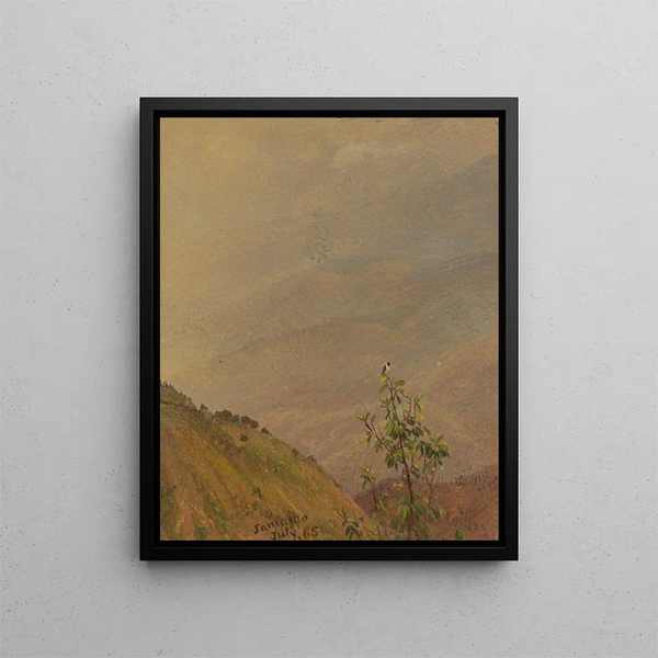 Krajobraz VI - Frederic Edwin Church — oprawiony obraz na ścianie