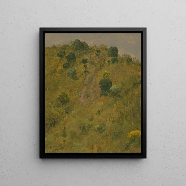 krajobrazowy V - Frederic Edwin Church — oprawiony obraz na ścianie