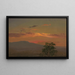 pejzażu o zachodzie słońca, Hudson NY - Frederic Edwin Church — oprawiony obraz na ścianie