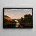 Dolne wodospady Rochester - Frederic Edwin Church — oprawiony obraz na ścianie
