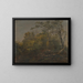 z drewna Maine - Frederic Edwin Church — oprawiony obraz na ścianie
