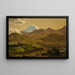 Mont Chimborazo, Ekwador - Frederic Edwin Church — oprawiony obraz na ścianie