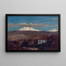 Mont Chimborazo widziany z Riobamba, Ekwador - Frederic Edwin Church — oprawiony obraz na ścianie