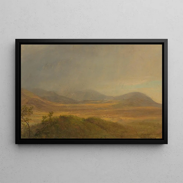 pejzaż górski IV - Frederic Edwin Church — oprawiony obraz na ścianie