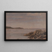 Wyspa Mount Desert, wybrzeże Maine - Frederic Edwin Church — oprawiony obraz na ścianie