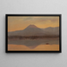 Mont Katahdin od jeziora Katahdin - Frederic Edwin Church — oprawiony obraz na ścianie