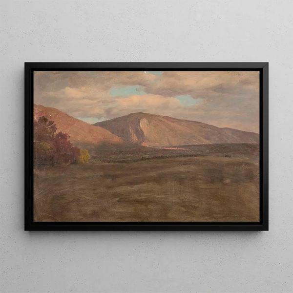 Mont Katahdin od południowego zachodu - Frederic Edwin Church — oprawiony obraz na ścianie