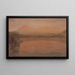 Monts Katahdin et Turner depuis le lac Katahdin - Frederic Edwin Church — oprawiony obraz na ścianie