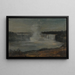 Spadające Niagary o zmierzchu - Frederic Edwin Church — oprawiony obraz na ścianie