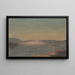 Widok nocny portu - Frederic Edwin Church — oprawiony obraz na ścianie