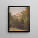 Olana z południowego zachodu - Frederic Edwin Church — oprawiony obraz na ścianie