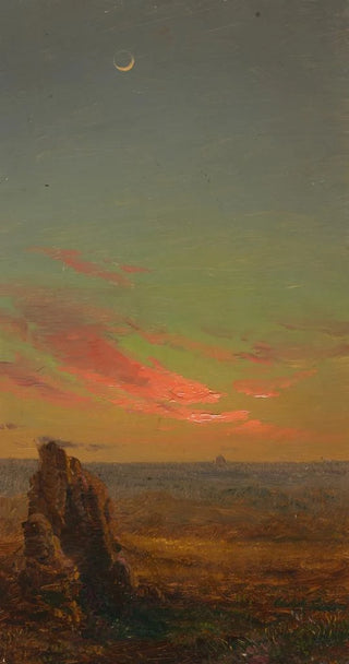 Frederic Edwin Church - Sunset near Rome.webp