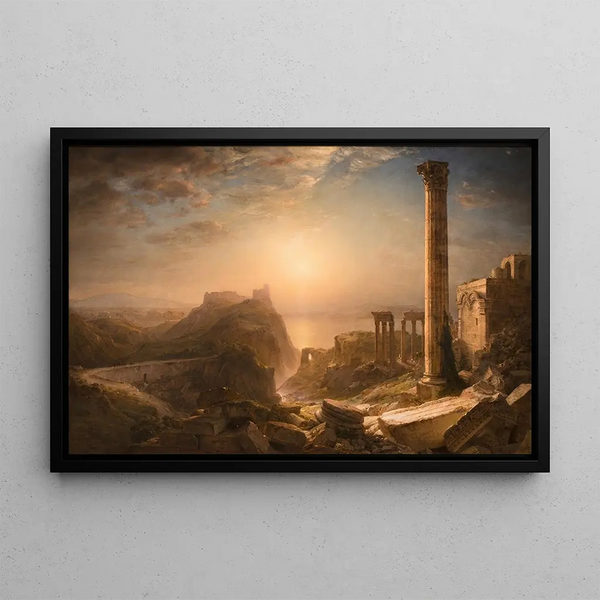 La Syrie par la mer - Frederic Edwin Church — oprawiony obraz na ścianie