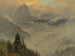 Le Hochkalter niedaleko Berchtesgaden - Frederic Edwin Church — widok dzieła