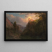 Klasztor San Pedro Notre-Dame des Neiges - Frederic Edwin Church — oprawiony obraz na ścianie
