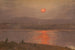 Widok na Hudson o zachodzie słońca - Frederic Edwin Church — widok dzieła