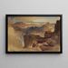 Widok z platformy Powells, Wielki Kanion, Kolorado - Frederic Edwin Church — oprawiony obraz na ścianie