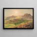 Widok Akropolu w Atenach - Frederic Edwin Church — oprawiony obraz na ścianie