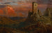Wieża strażnicza we Włoszech - Frederic Edwin Church — widok dzieła