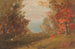 Scena leśna jesienią w Hudson, Nowy Jork lub Maine - Frederic Edwin Church — widok dzieła