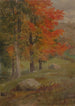 z drewnem jesienią - Frederic Edwin Church — widok dzieła