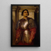 Un Condottiere - Frederic Leighton — oprawiony obraz na ścianie