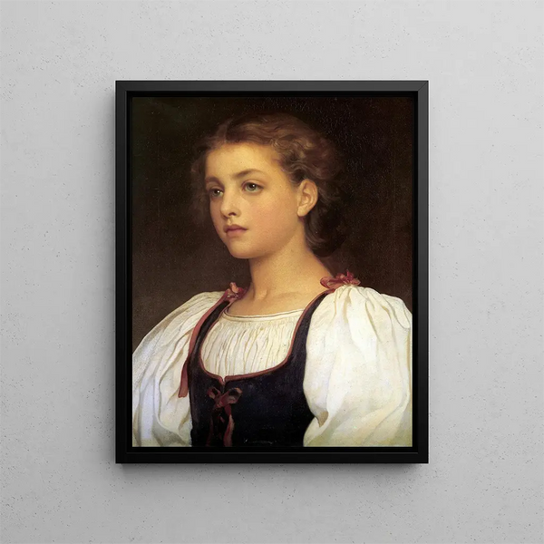 Blond - Frederic Leighton — oprawiony obraz na ścianie