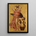 Érato - Frederic Leighton — oprawiony obraz na ścianie