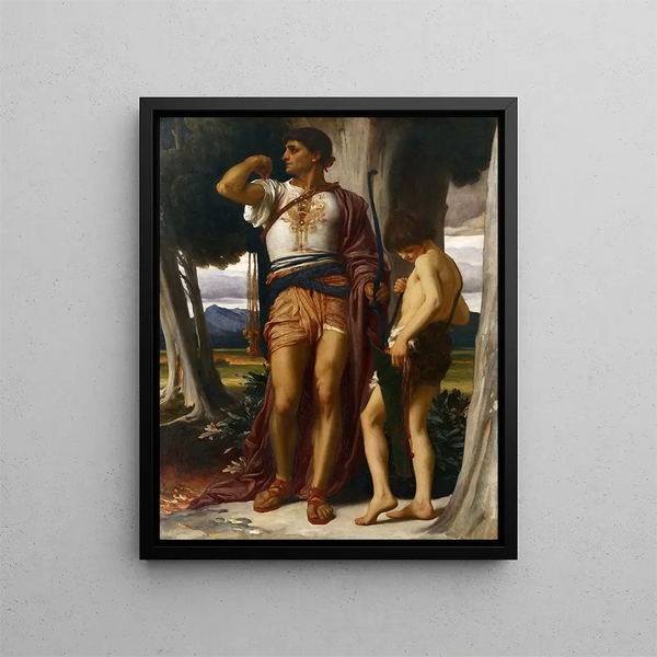 Le Signe de Jonathan à David - Frederic Leighton — oprawiony obraz na ścianie