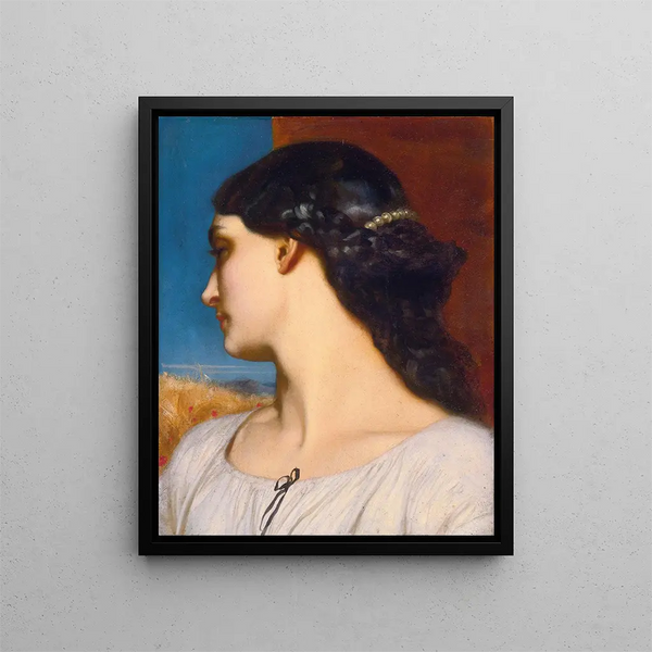La Nanna - Frederic Leighton — oprawiony obraz na ścianie