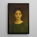 Leandra - Frederic Leighton — oprawiony obraz na ścianie
