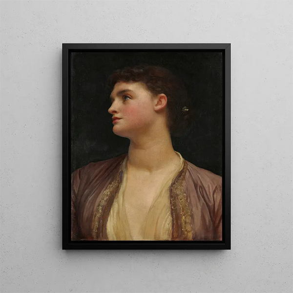 Lucie - Frederic Leighton — oprawiony obraz na ścianie