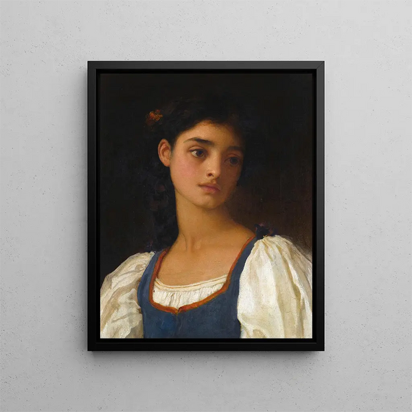Nicandra - Frederic Leighton — oprawiony obraz na ścianie
