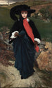 Portret May Sartoris - Frederic Leighton — widok dzieła