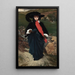 Portret May Sartoris - Frederic Leighton — oprawiony obraz na ścianie
